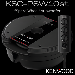Kenwood KSC-PSW10ST spare wheel subwoofer
