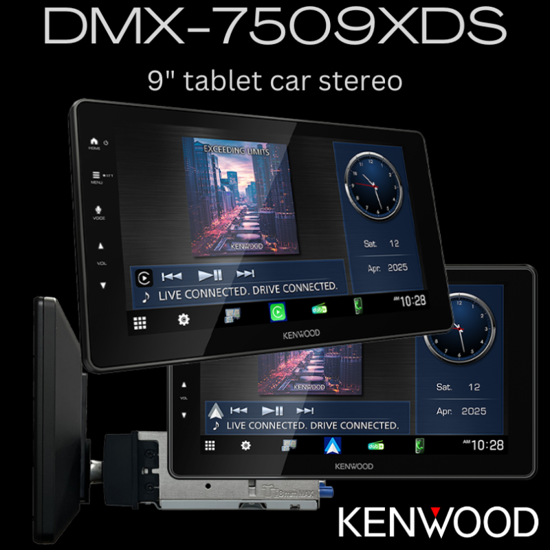 Kenwood DMX-7509XDS 9" tablet stereo