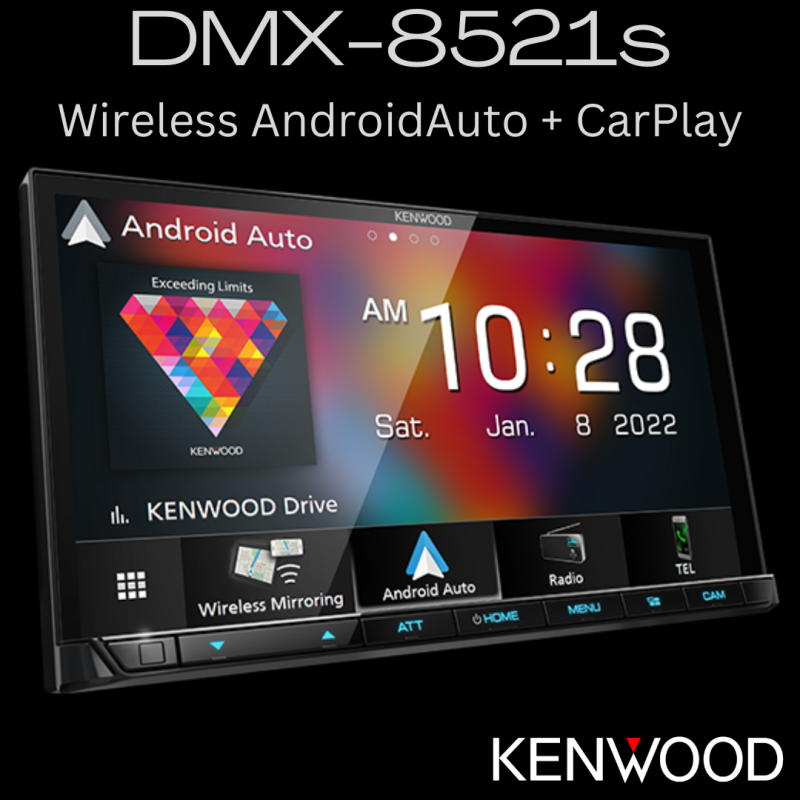 Kenwood DMX8521s CarPlay Android Auto stereo