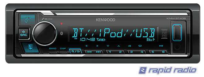 Kenwood KMM-bt408 Bluetooth car stereo - Image 3