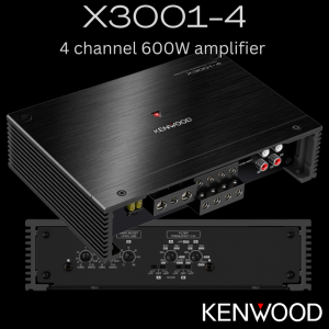 Kenwood X3001-4 4 ch amplifier